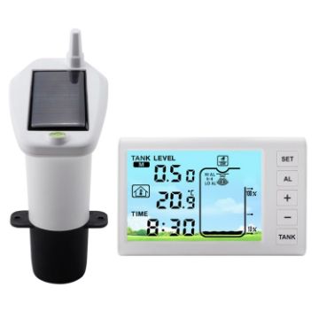 Solar Charging Ultrasonic Liquid Level Meter - TS-FT003 - 1