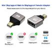 JUNSUNMAY 8K Mini Displayport to Displayport Adapter DP Converter - 3