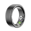 R03 SIZE 12 Smart Ring - Heart Rate/Blood Oxygen/Sleep - Black - 1