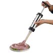 Stainless Steel Sausage Stuffer Tool Hand Operated Meat Sausage Maker - 4