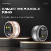 R18 SIZE 12 Smart Ring - Heart Rate/Blood Oxygen/Sleep - Gold - 5