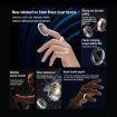 R18 SIZE 9 Smart Ring - Heart Rate/Blood Oxygen/Sleep - Black - 7