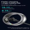 R18 SIZE 9 Smart Ring - Heart Rate/Blood Oxygen/Sleep - Black - 9
