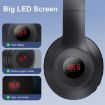 X5 Portable Digital Display Folding Headset FM Radio Headphones - 3