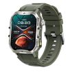 T26 1.96" Color Screen Smart Watch - Bluetooth Call/Health Monitoring - Green - 1