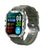 T26 1.96" Color Screen Smart Watch - Bluetooth Call/Health Monitoring - Green - 2