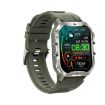 T26 1.96" Color Screen Smart Watch - Bluetooth Call/Health Monitoring - Green - 3