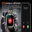 T26 1.96" Smart Watch - Bluetooth Call/Health Monitoring - Black - 8