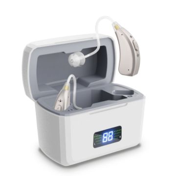 Z-126 Rechargeable Digital Display Hearing Aid Ear-hanging Sound Amplifier - 1