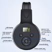 F4 Digital Display FM Radio Headphone - Battery Version - 3