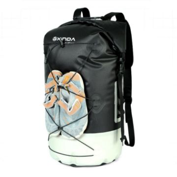 XINDA XD-BAG19 Waterproof Outdoor Backpack Diving Bag - Black-16L - 1