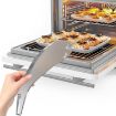 Acrylic Fish Shaped Oven Push Pull Rack - Black - 7