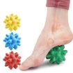 Hedgehog Massage Ball Plantar Relaxation Roller Ball Blue - 2