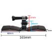 TUYU Motorcycle Helmet Chin Camera Mount Bracket - With 2 Stickers - 3
