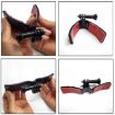 TUYU Motorcycle Helmet Chin Camera Mount Bracket - With 2 Stickers - 9