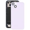 iPhone 14 Glass Battery Back Cover with Flash Bracket - Purple - 1