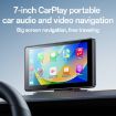 Yesido KM17 7" CarPlay Portable Car Video Navigation - Black - 2