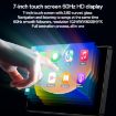 Yesido KM17 7" CarPlay Portable Car Video Navigation - Black - 6