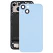 iPhone 14 Plus Glass Battery Back Cover with Flash Bracket - Blue - 1
