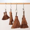Palm Fiber Tea Ceremony Brush 14cm Right Angle - 4