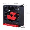 RUITOOL 8pcs Adjustable Drill Rounders Woodworking Tools - Red/Black - 3