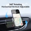 USAMS CD230 15W Wireless Charging Car Phone Holder with Suction Cup - 9