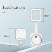 V18 Portable Skin Beauty LED Fill Light Selfie Lamp (White) - 8