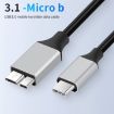 USB-C to Micro B Adapter Cable - 1m Length - 4