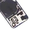 iPhone 15 Glass Battery Back Cover with Flash Bracket + Wireless Charging Module - 5