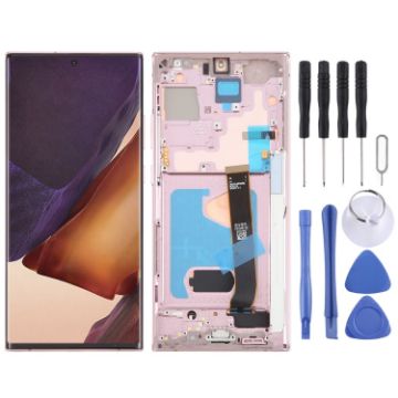 Samsung Galaxy Note20 Ultra 5G SM-N986B OLED LCD Screen Digitizer Assembly Gold - 1