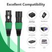 5 Color/Set XLR 3pin Male to Female Audio Cable, 1m Length - 6
