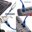 5 Color/Set XLR 3pin Male to Female Audio Cable, 1m Length - 7