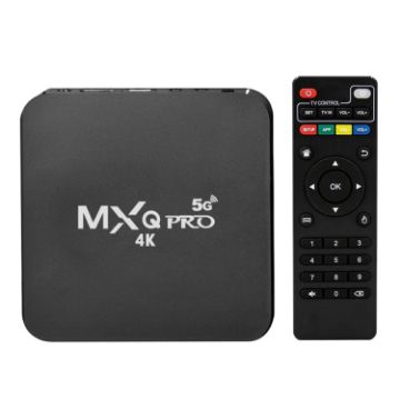 MXQ Pro 5G 4K UCD Full HD Media Player 8GB+128GB Android TV Box - 1