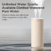 JisuLife HU16 Desktop Dual Mist Ports Humidifier, Brown - Plug-in - 6