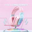 ONIKUMA X13 RGB Gaming Headset with Microphone - Pink - 3