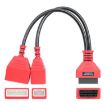16+32 PIN OBD Gateway Adapter For Nissan - Red - 2
