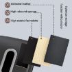 Gray Car Seat Armrest Tissue Box Sun Visor Seat Back Hanging Paper Bag - 6