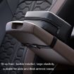 Gray Car Seat Armrest Tissue Box Sun Visor Seat Back Hanging Paper Bag - 7