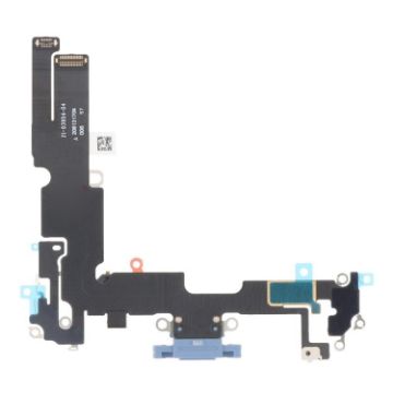 iPhone 14 Plus Charging Port Flex Cable - Blue - 1