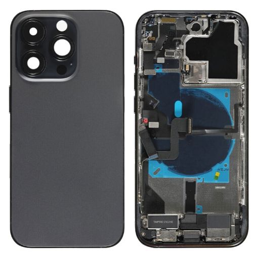 iPhone 14 Pro Battery Back Cover Assembly - CE EU Version (Black) - 1