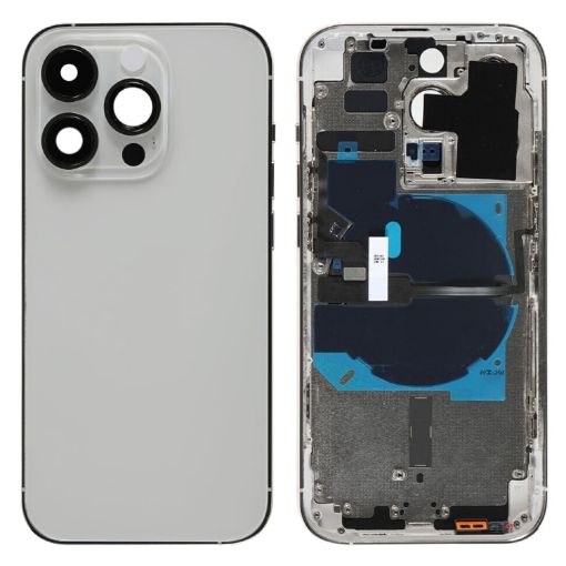 iPhone 14 Pro Battery Back Cover with Power + Volume Flex Cable + Wireless Charging Module - 1