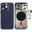 iPhone 14 Pro Battery Back Cover with Side Keys & Card Tray - Purple - 1