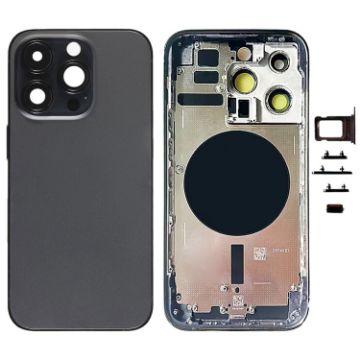 iPhone 14 Pro Battery Back Cover with Side Keys & Card Tray - China Version - 1