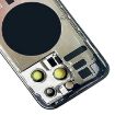 iPhone 14 Pro Battery Back Cover with Side Keys & Card Tray - US Version Silver - 5