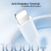 JOYROOM S-A45 30W USB-C to 8 Pin Fast Charge Data Cable 1m White - 4