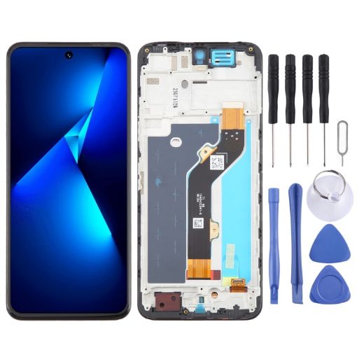 Tecno Pova Neo 3 LH6n LCD Screen Digitizer Assembly With Frame - 1