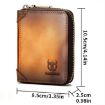 BULL CAPTAIN 475 RFID Anti-Theft Cowhide Card Holder Wallet - 3