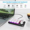 Customized RGB Wired Office Keyboard with 12 Shortcut Keys - 2