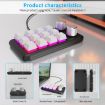 Customized RGB Wired Office Keyboard with 12 Shortcut Keys - 6