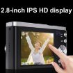 DC305X 5K/30FPS 2.8-Inch HD Camera, 5X Optical Zoom, Anti-Shake - Black EU Plug - 8